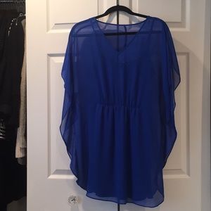 Royal Blue Flowy Dress